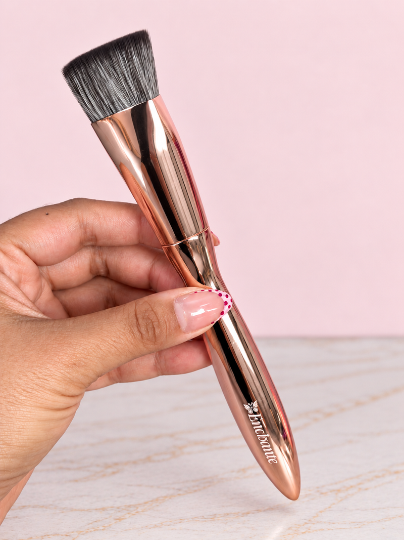 Brocha para base y productos cremosos