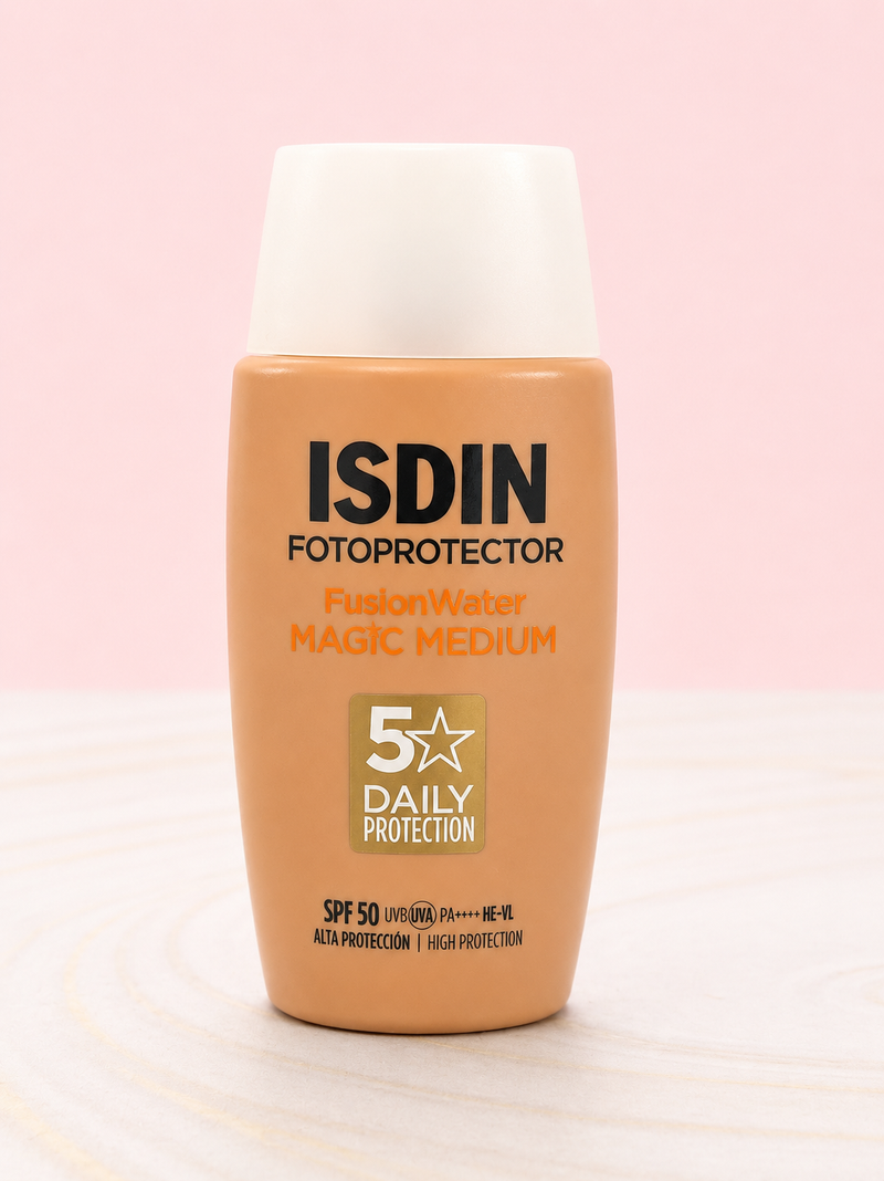 Fotoprotector fusion water magic x50 ml tono medium isdin
