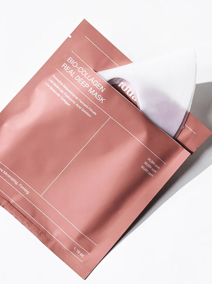 Mascarilla bio collagen-real deep mask rosada
