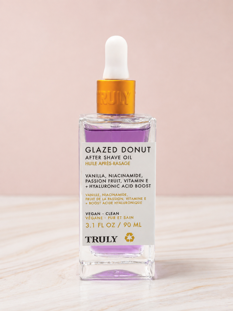 After shave oil ref glazed donut morado