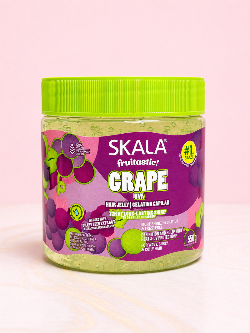 Gelatina capilar fruitastic ref uva grape