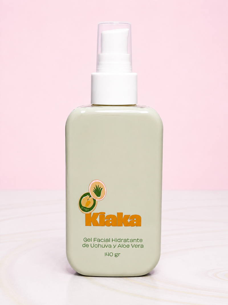 Gel facial de uchuva y aloe vera kiakaloe