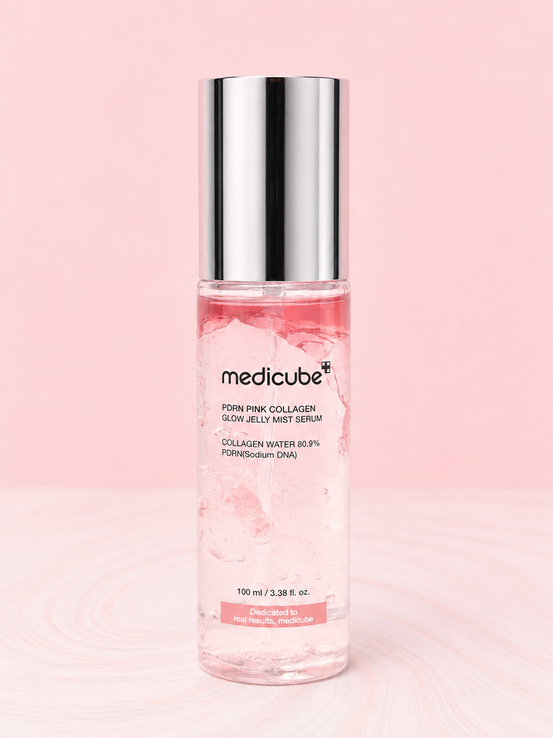 Pdrn pink collagen glow jelly mist serum 100 ml