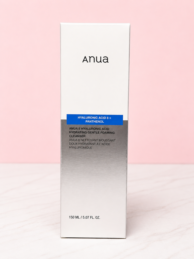 Hyaluronic acid hydrating gentle foaming cleanser 150 ml