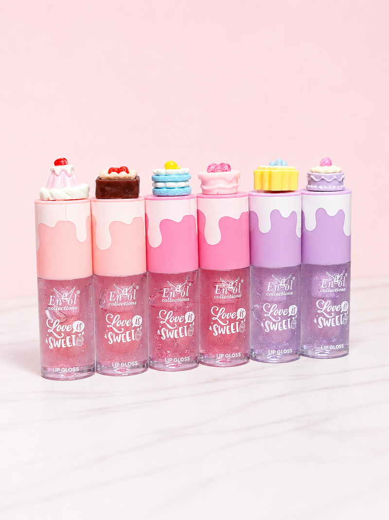 Lip gloss love is sweet postres