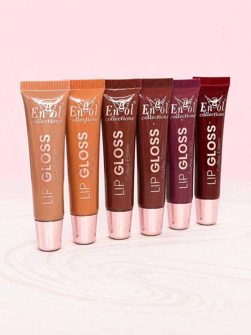 Lip gloss coffee edition