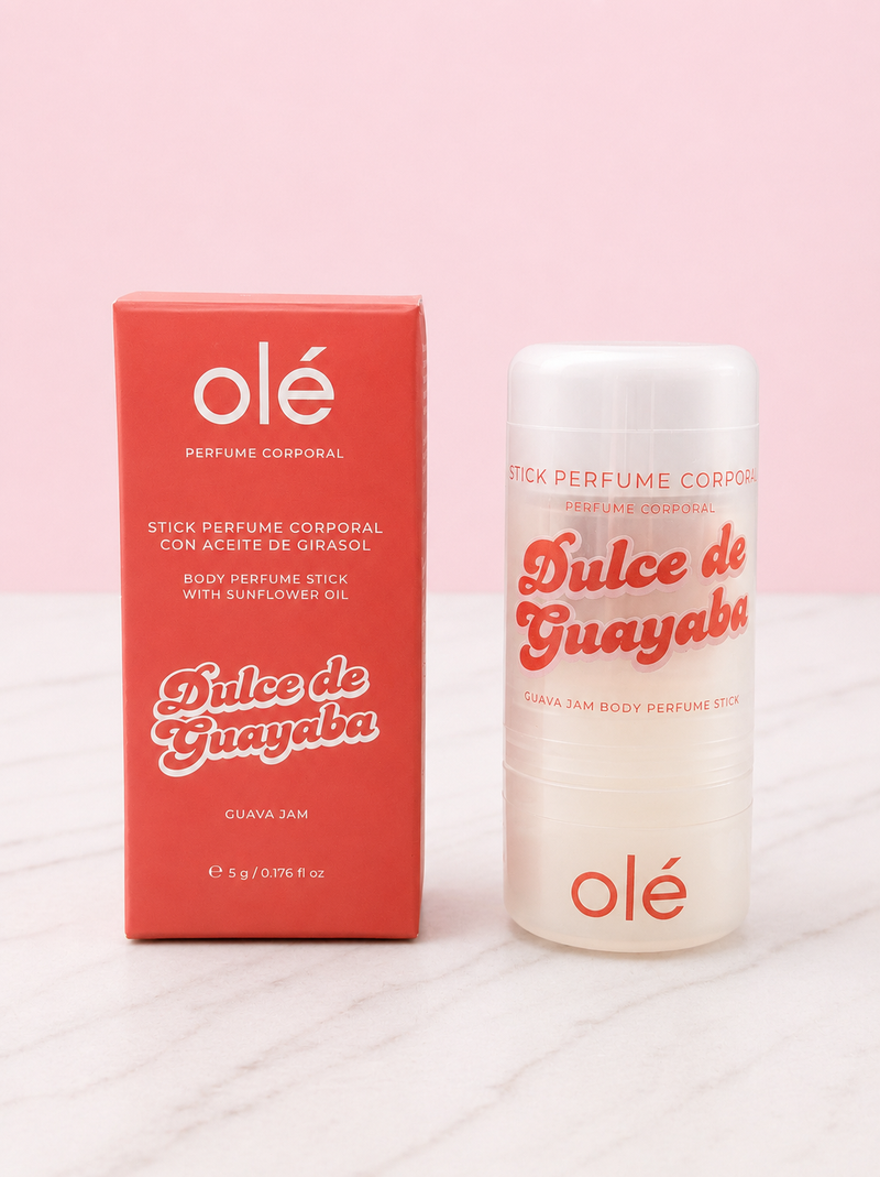 Jelly perfume en stick mermelada de guayaba