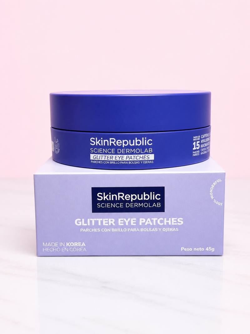 Parches con brillo para ojeras y bolsas hisparklers skinrepublicp