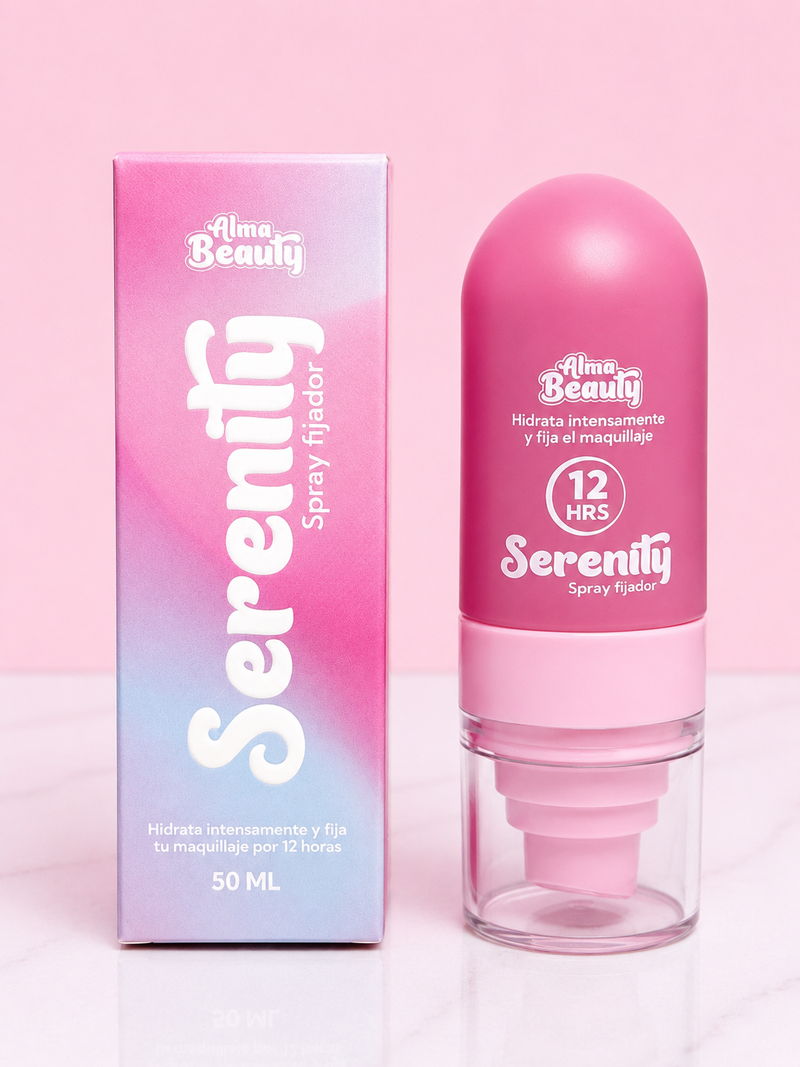 Fijador hidratante 12 horas serenity rosado