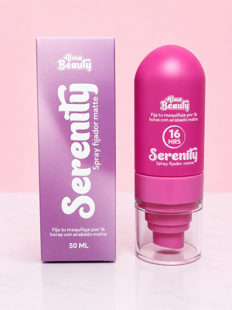 Fijador matte 16 horas serenity morado