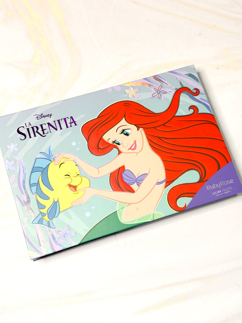 Paleta de sombras e iluminadores la sirenita