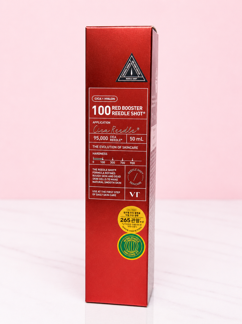 Red booster reedle shot 100
