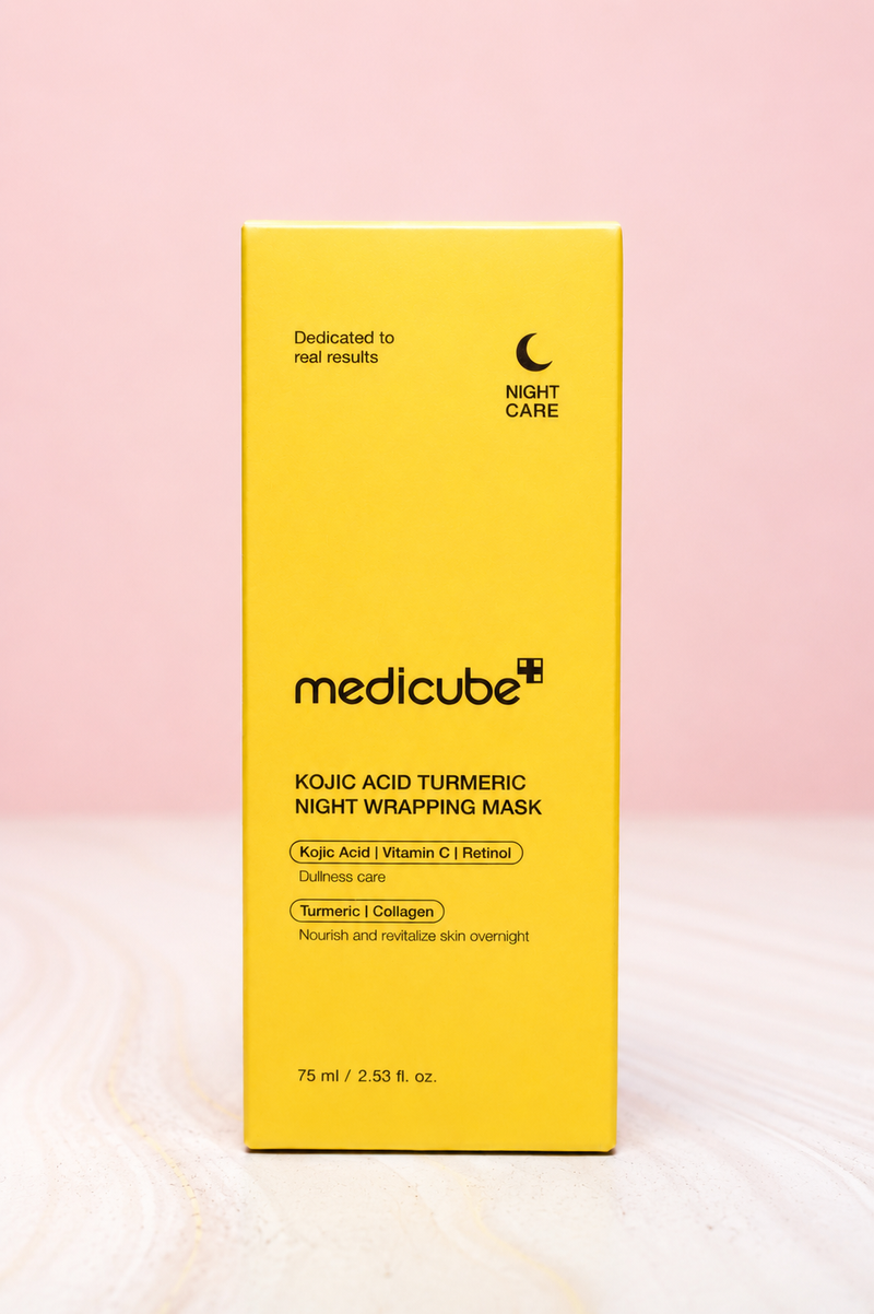 Kojic acid turmeric night wrapping mask x75 ml
