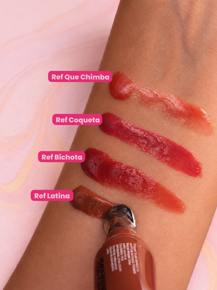 Kiss lip balm con llavero - Latina