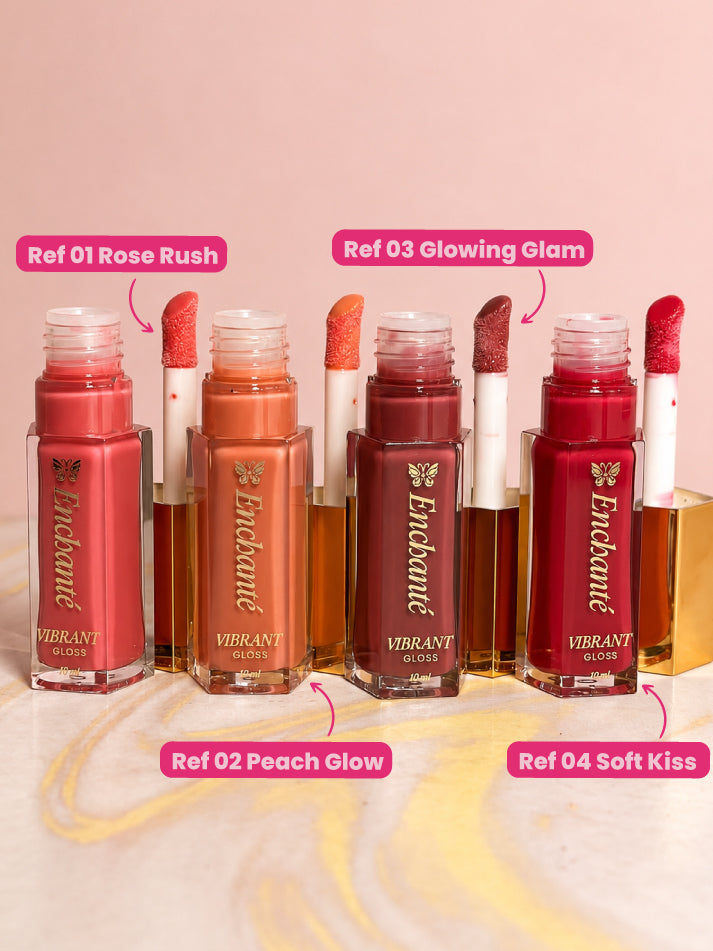 Gloss vibrant - 02 peach glow