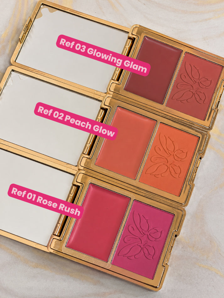 Rubor duo vibrant - 02 peach glow