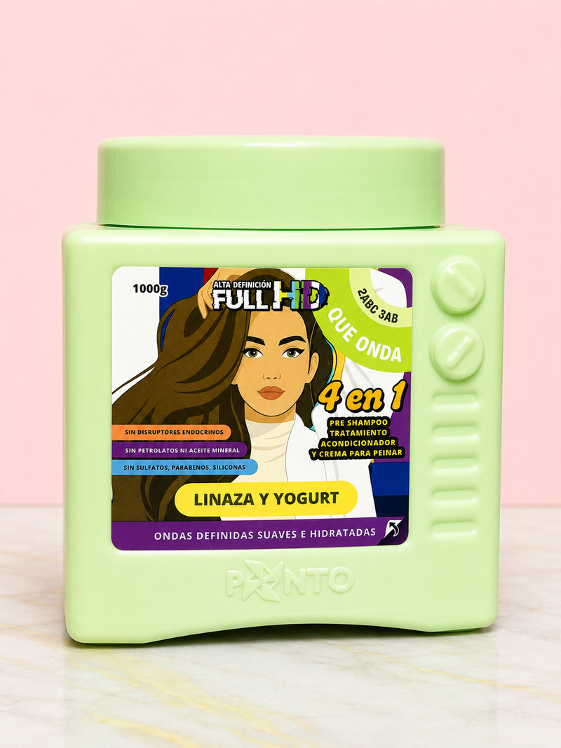 Tratamiento 4 en 1 full hd de linaza y yogurt que onda