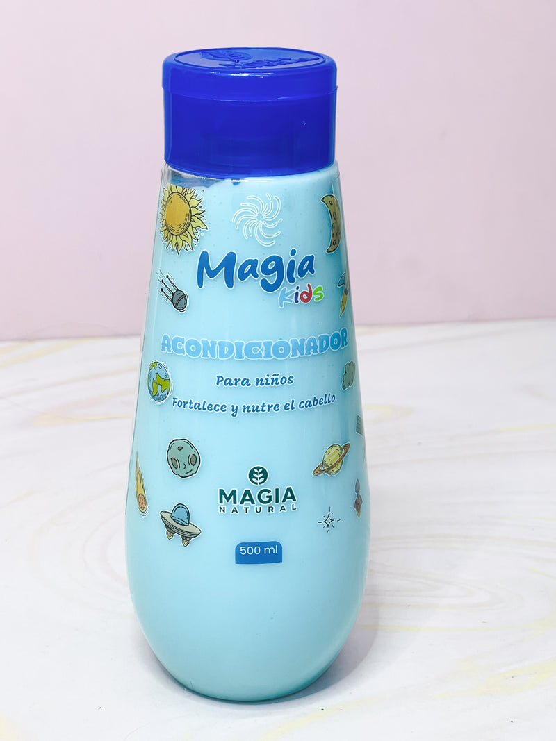 Acondicionador para niños azul