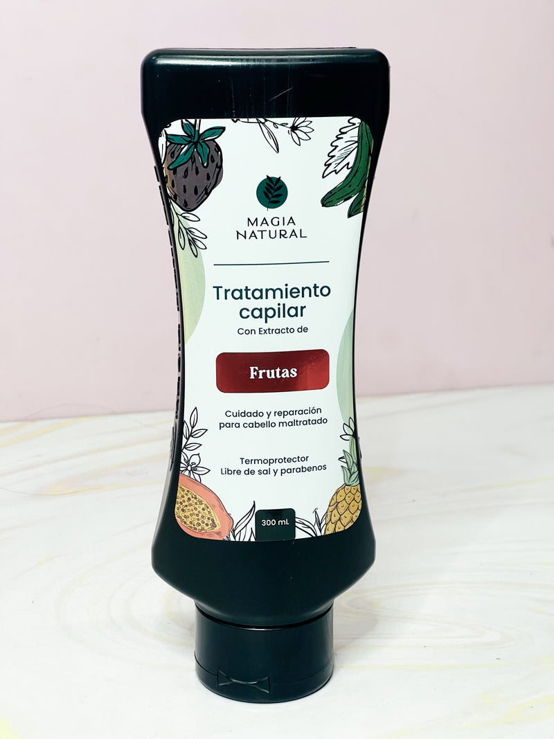 Tratamiento capilar frutas