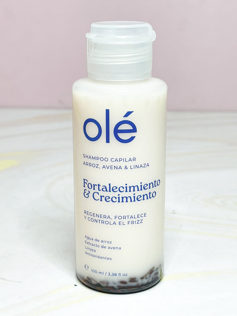 Mini shampoo de arroz