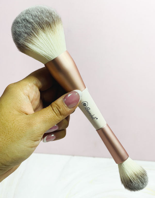 Bloom brocha polvo suelto + iluminador