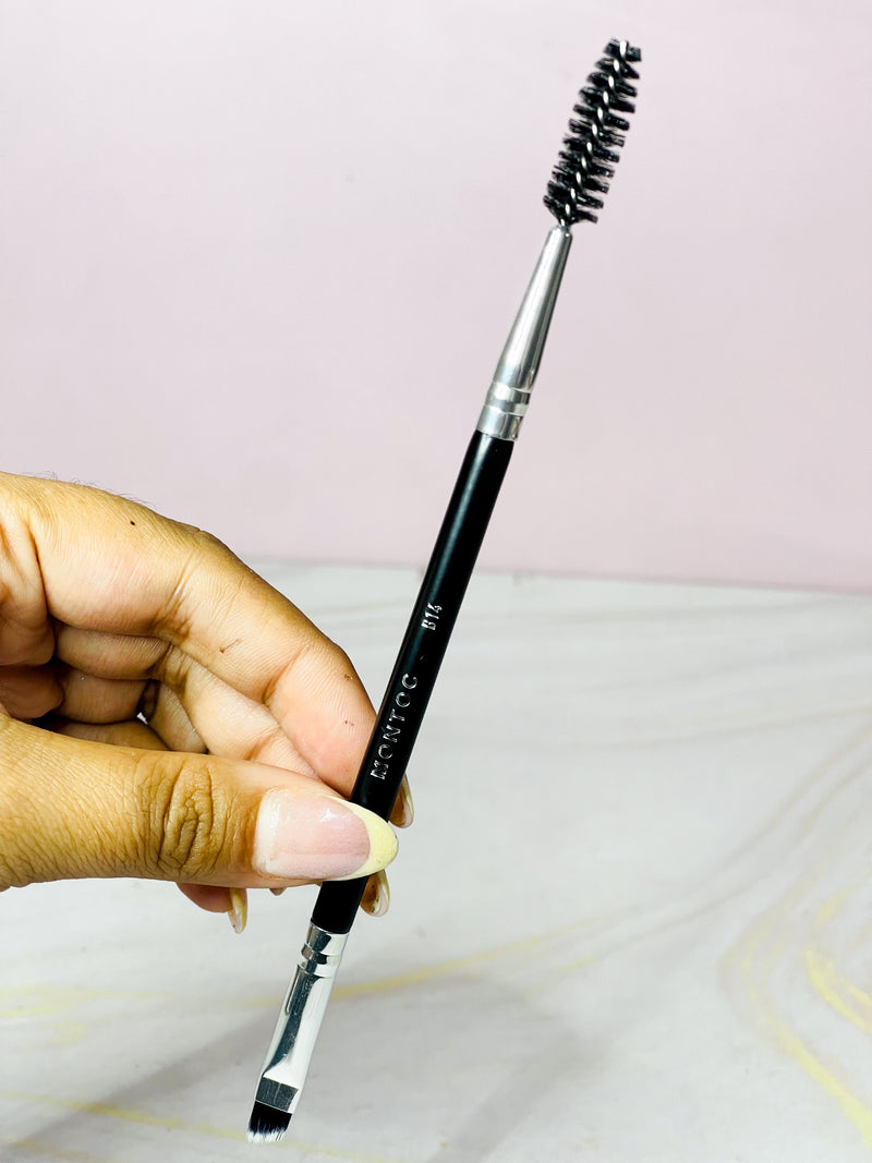 Brocha para cejas doble