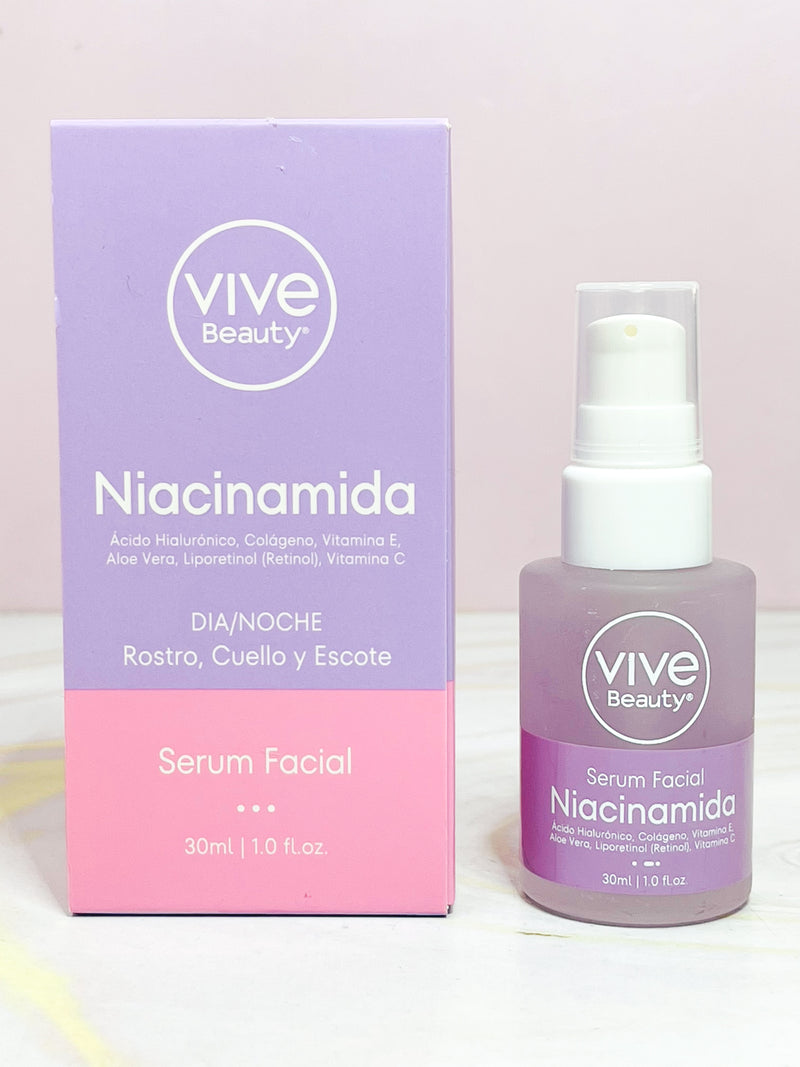 Suero facial niacinamida