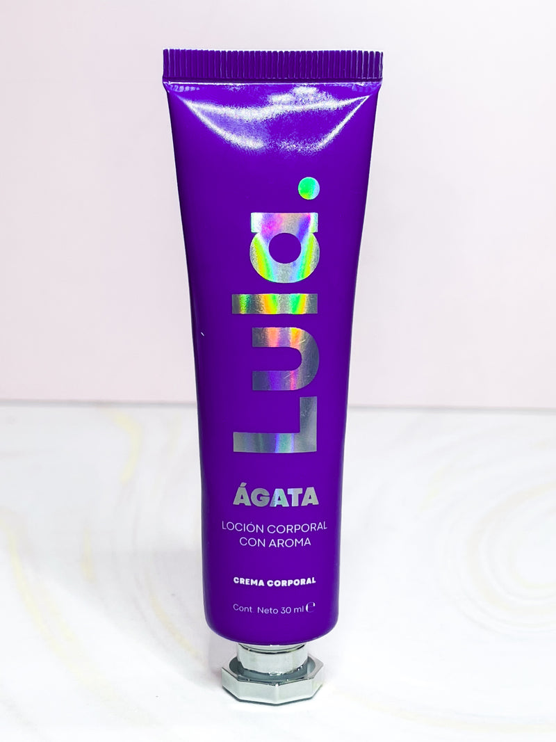 Crema corporal con aroma 30 ml - Agata morada
