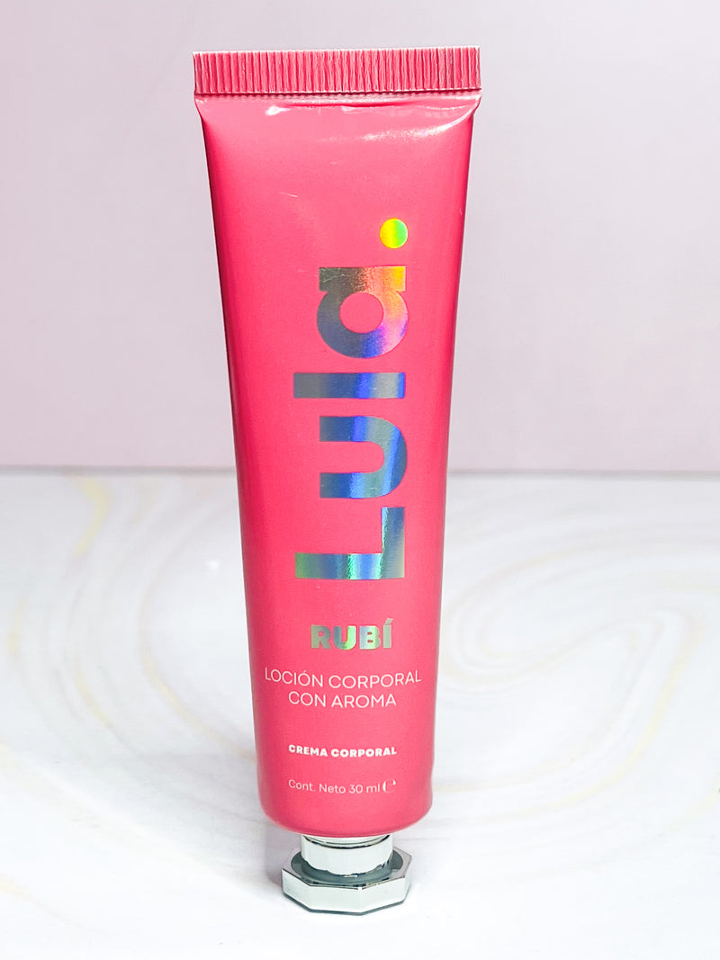 Crema corporal con aroma 30 ml - Rubí fucsia