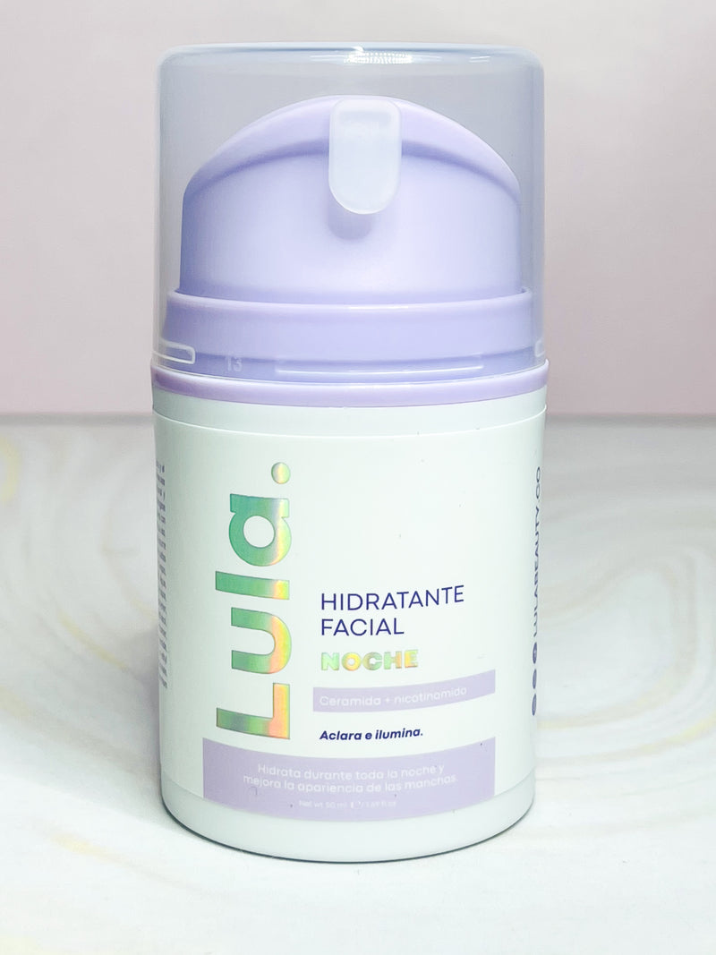 Hidratante facial noche con ceramidas