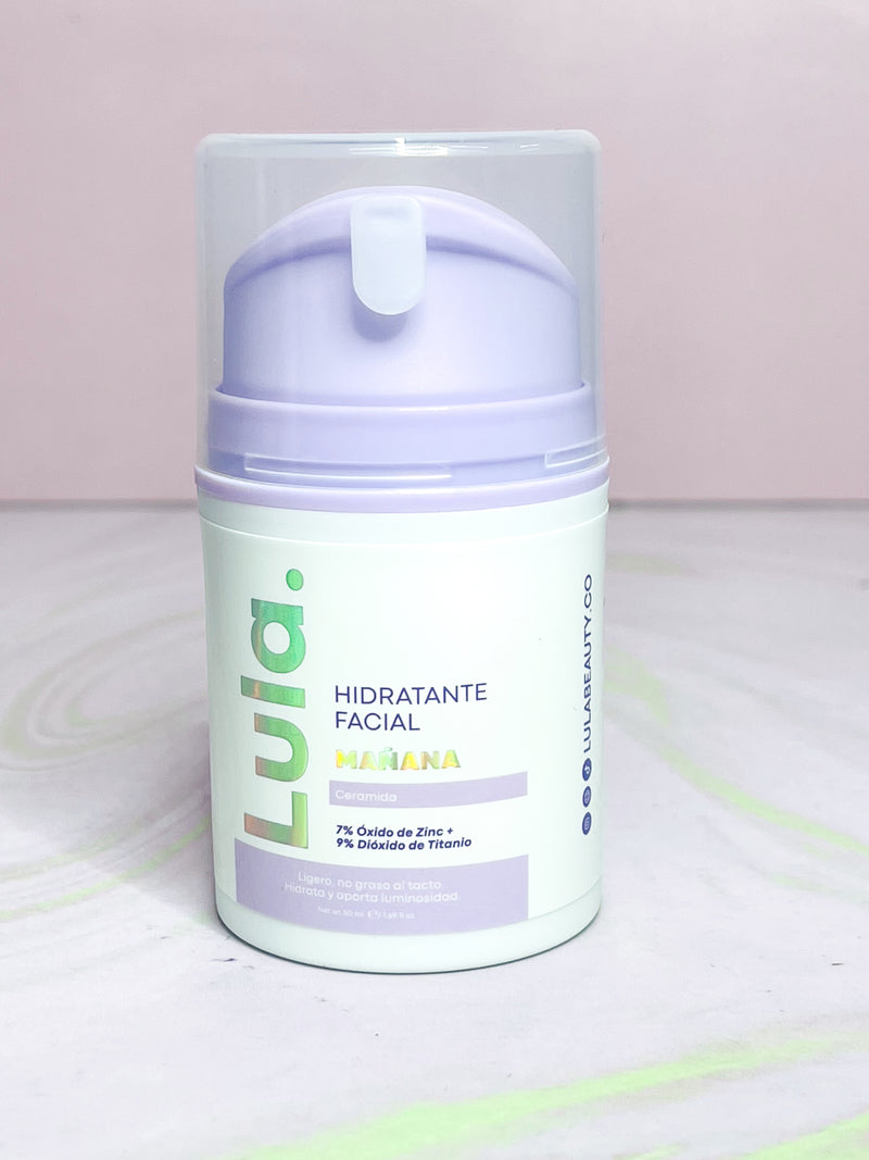 Hidratante facial mañana con ceramidas