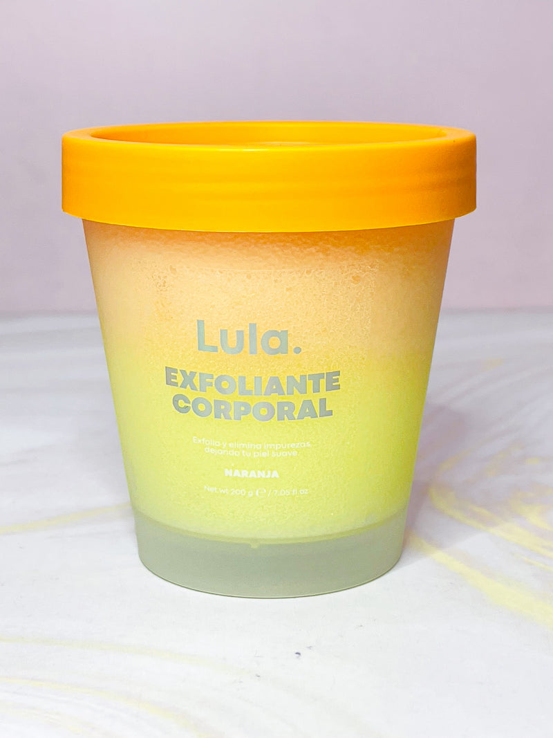 Exfoliante corporal naranja