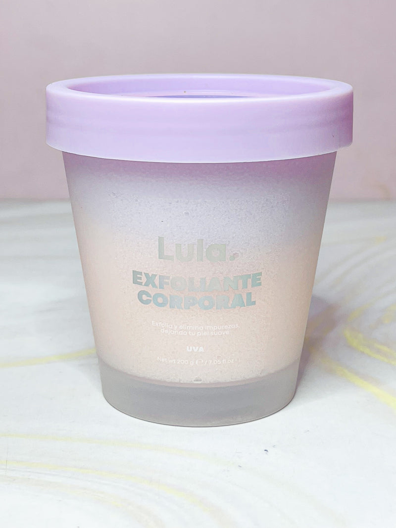 Exfoliante corporal uva