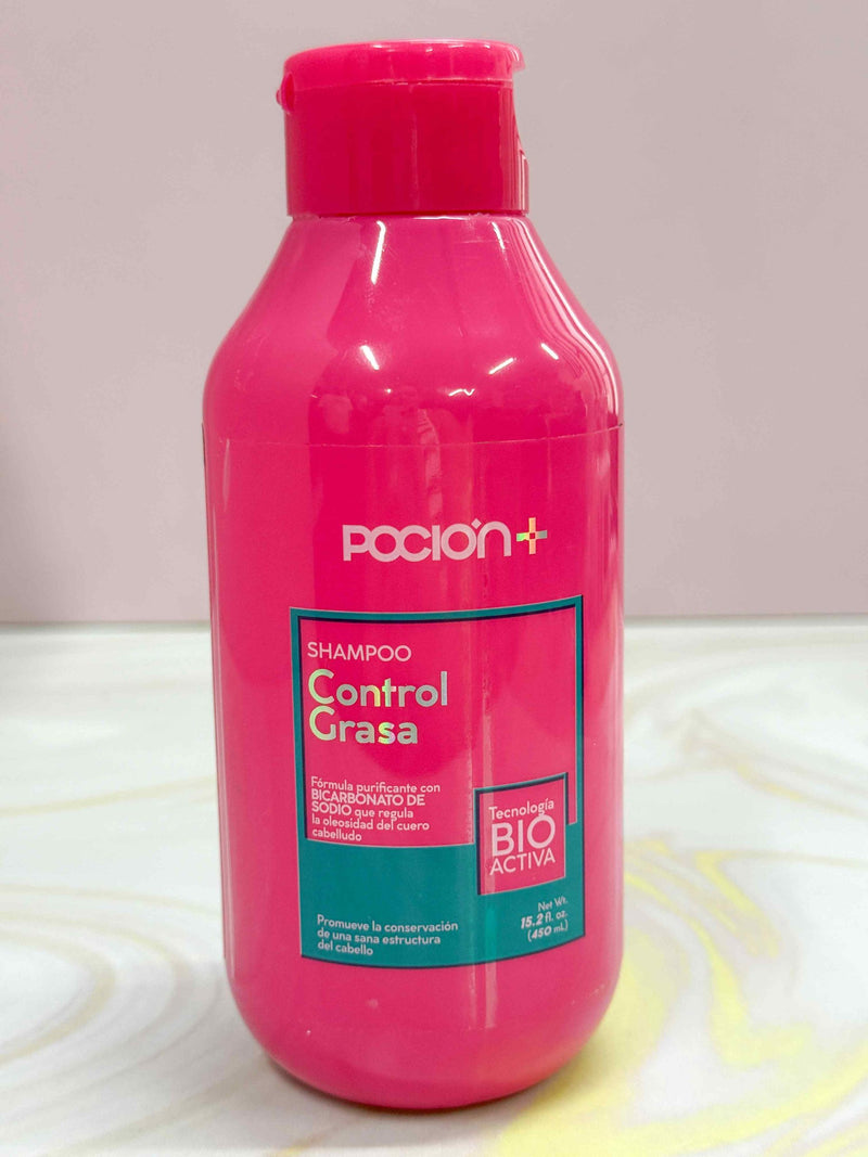 Shampoo control grasa