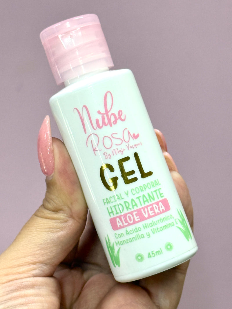 Mini hidratante en gel de aloe vera