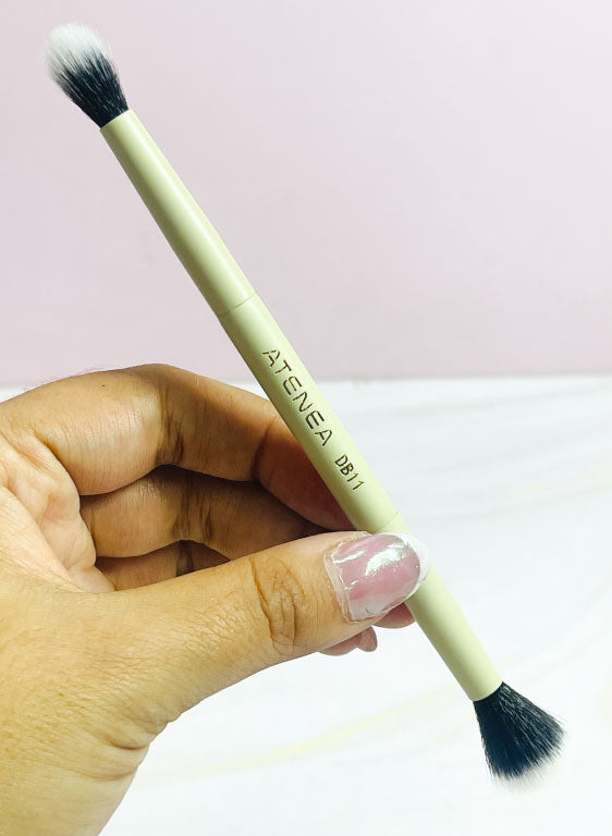 Brocha duo glam para difuminar/tipo lápiz