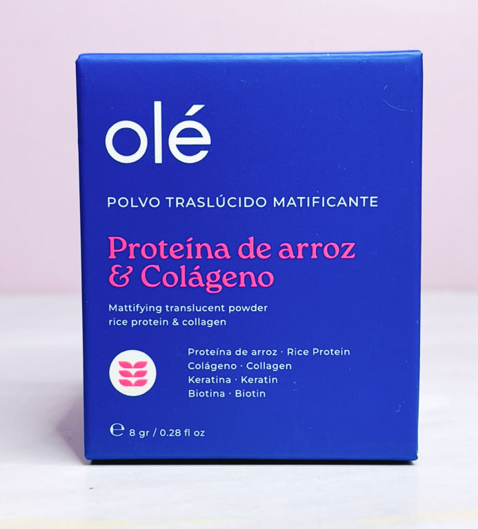 Polvo matificante para el cabello