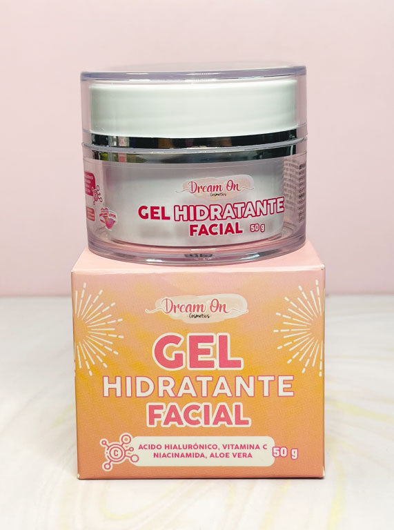 Gel hidratante facial vitamina c y niacinamida 50 gr cosmetics