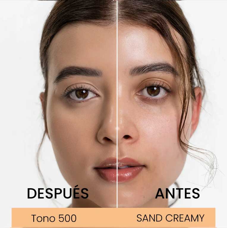 Corrector en gel humide - 500 sand creamy