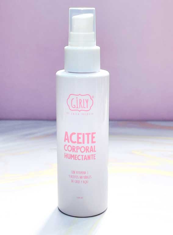 Aceite corporal humectante