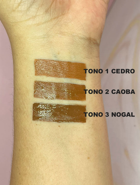 Contorno liquido contour up - Tono 2 caoba