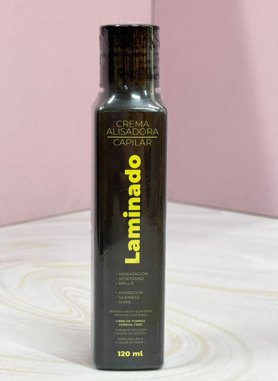 Crema alisadora pequeña 120 ml laminado