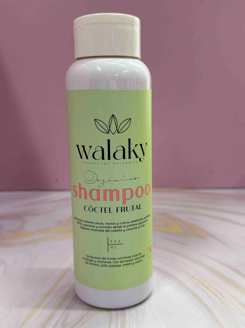 Shampoo verde frutal