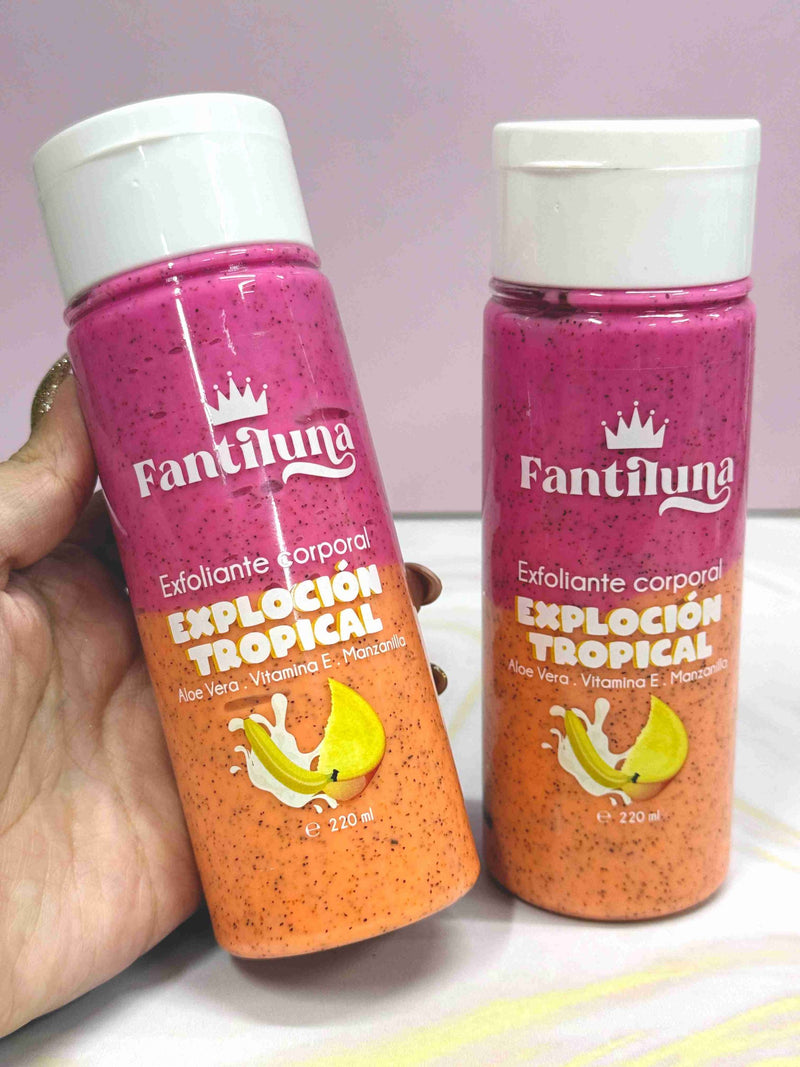 Exfoliante doble color - Explosion tropical