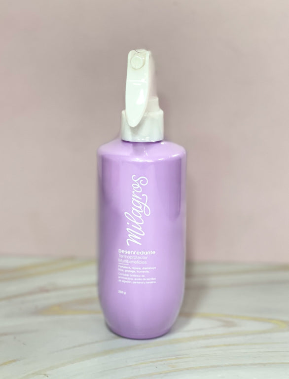 Desenredante termoprotector morado