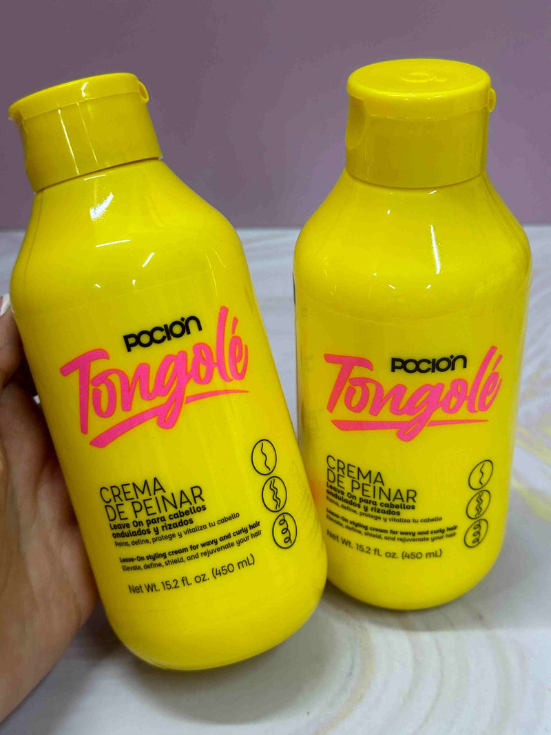 Crema de peinar leave on tongolé