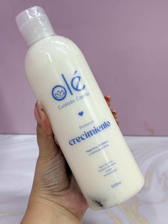 Shampoo revitalizante de arroz