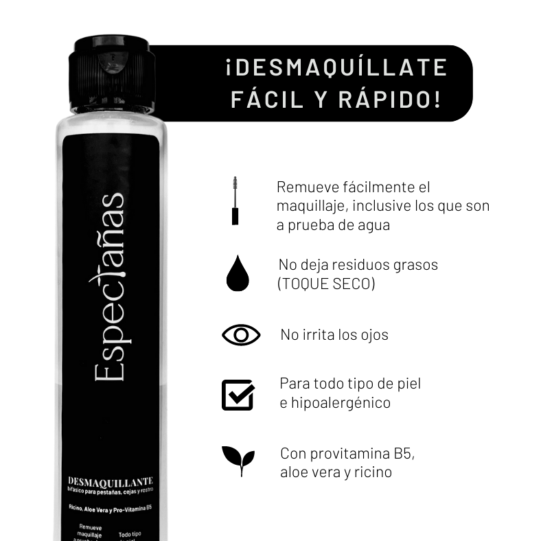Desmaquillante bifásico