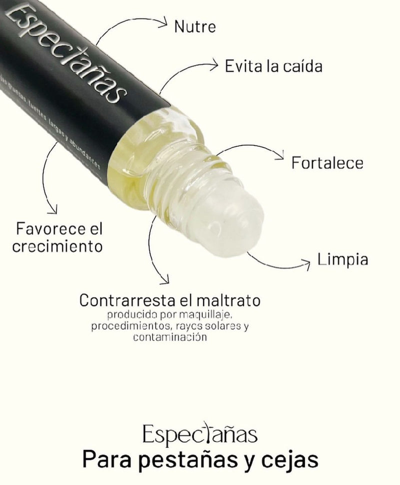 Óleo de crecimiento de cejas y pestañas