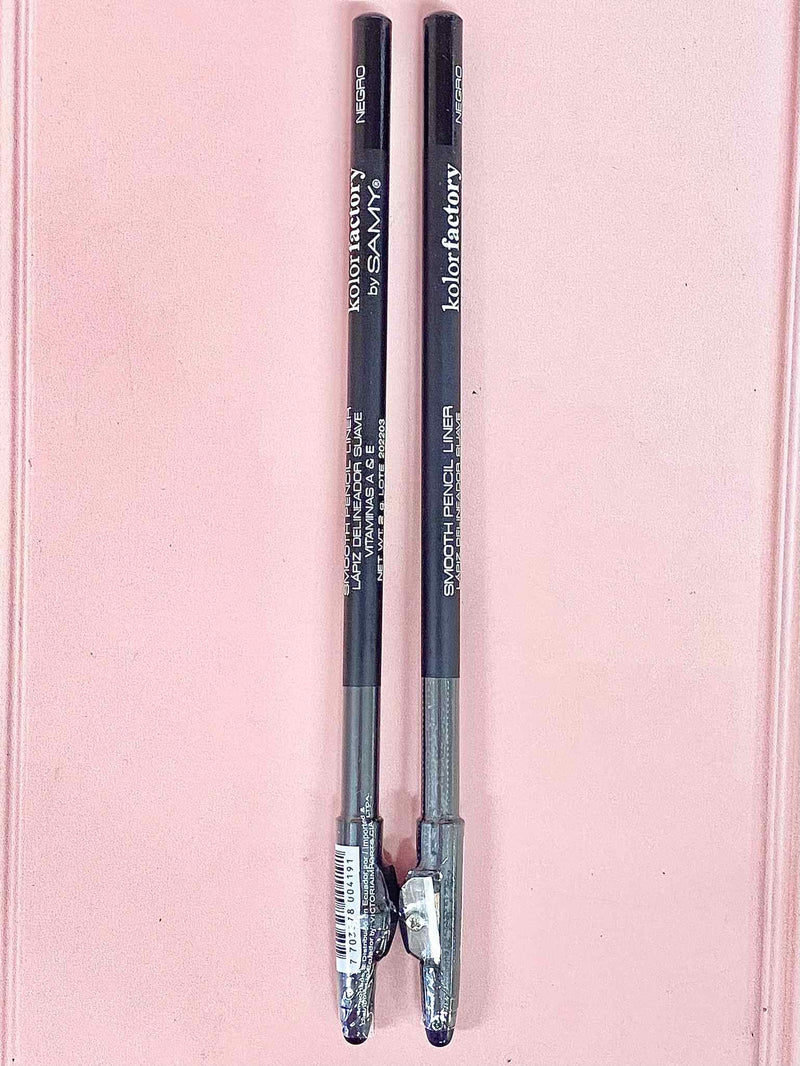 Lápiz de ojos con sacapuntas - Negro